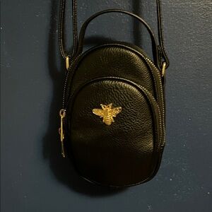 Small Faux Leather Crossbody Bag
